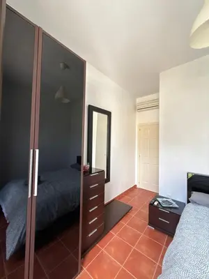 Zona de estar de #1 HABITACIÓN DOBLE con baño compartido SEVILLA DELUXE LOS ROSALES