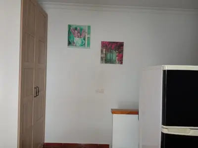 Una televisión o centro de entretenimiento en La Casita 18