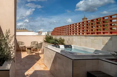 Un balcón o terraza de Magno Apartments Clavellinas