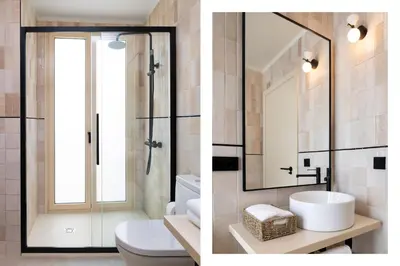 Un baño de Magno Apartments Clavellinas