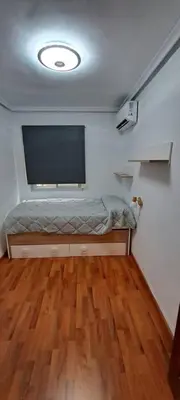 Cama o camas de una habitación en El Refugio de la Catedral