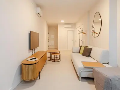 Zona de estar de Green-Apartments Alameda
