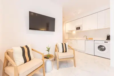 Una cocina o zona de cocina en Apartmentos La Florida