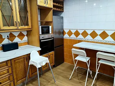 Una cocina o zona de cocina en Alojamiento Rural Ciudad Monumental
