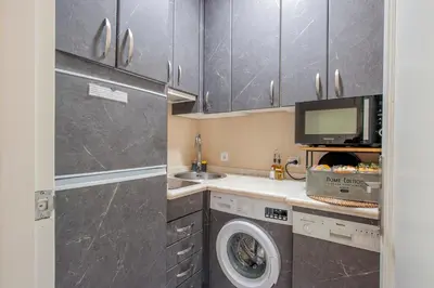 Una cocina o zona de cocina en Impresionante y lujoso a 5 minutos de la Giralda