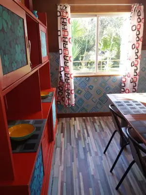 Zona de estar de Huerta La Cansina