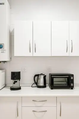 Una cocina o zona de cocina en Alojamiento Baeza- El Limonero A