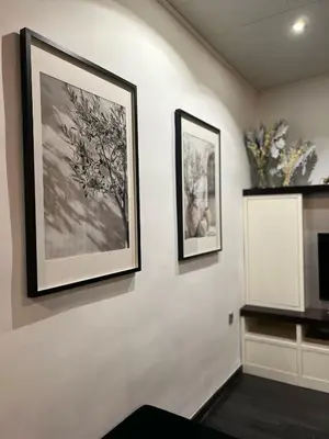 Una televisión o centro de entretenimiento en Casa D'utor