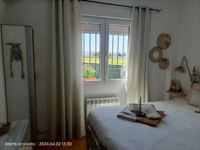 Cama o camas de una habitación en CasaElaqui
