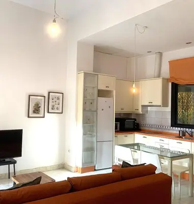 Una cocina o zona de cocina en Apartamento Iglesia San Luis