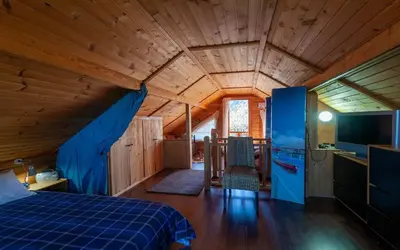 Cama o camas de una habitación en Cabaña 45 by Villamya