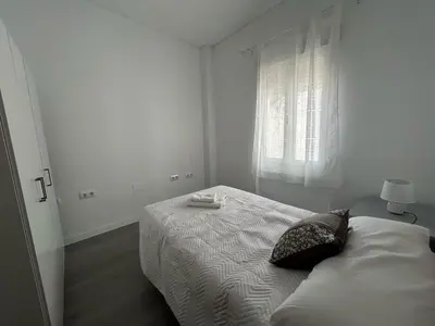 Cama o camas de una habitación en RgHOST-Apartamento Alonso de Burgos en el centro de Córdoba