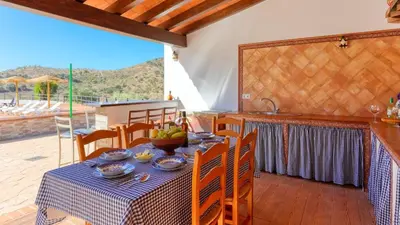 Un balcón o terraza de Sunset El Tejar Almogía by Ruralidays