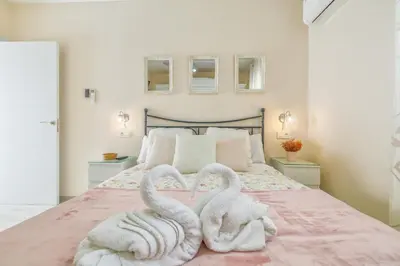 Cama o camas de una habitación en Casa El Califato de Córdoba