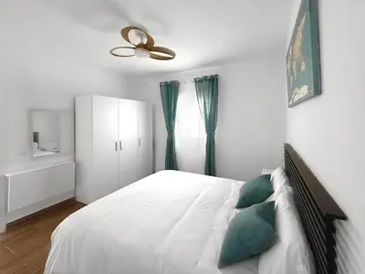 Cama o camas de una habitación en Villa Maravilla