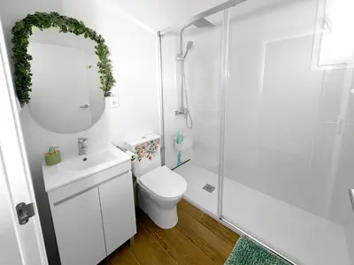 Un baño de Villa Maravilla