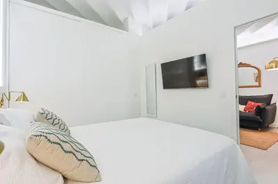 Cama o camas de una habitación en Luxury petit loft