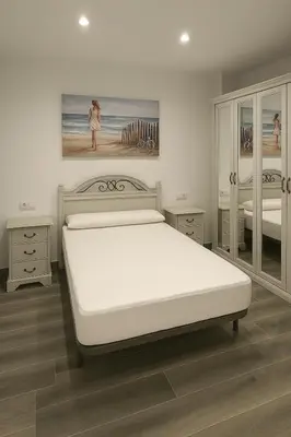 Cama o camas de una habitación en Loft Zarco