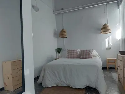 Cama o camas de una habitación en Casa Rural Huerto El Mayorazgo