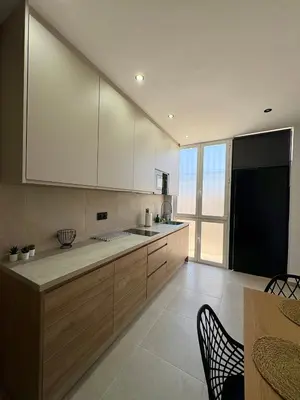 Una cocina o zona de cocina en Las Casas Del Puente