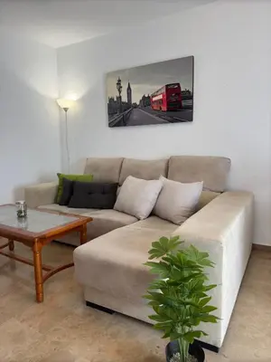Zona de estar de Bellavista - Apartamento céntrico y tranquilo con Parking