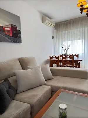 Zona de estar de Bellavista - Apartamento céntrico y tranquilo con Parking