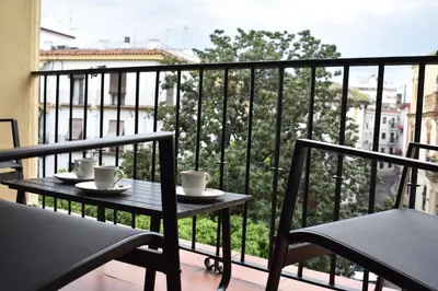 Un balcón o terraza de Apartamento en el Centro con Parking y Terraza