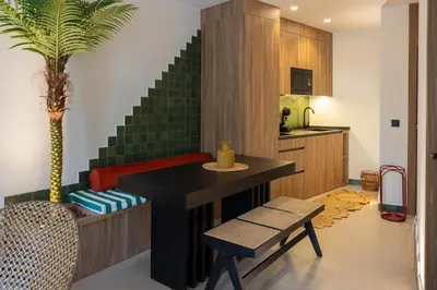 Una cocina o zona de cocina en Edificio Lola 4
