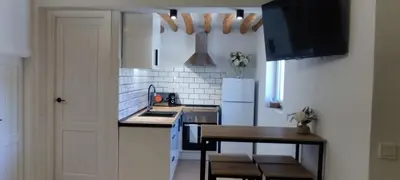 Una cocina o zona de cocina en Casas las Lanzas 1