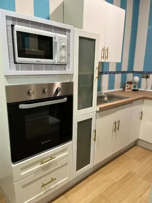 Una cocina o zona de cocina en White-Moon