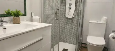 Un baño de Vistas a la mezquita