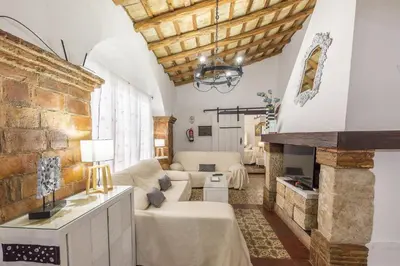 Zona de estar de Casa Rural Villa Mellizos