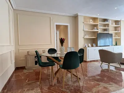 Zona de estar de Urban Córdoba Suites