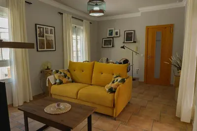 Zona de estar de APARTAMENTOS CRUCE de CAMINOS