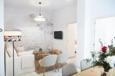 Una televisión o centro de entretenimiento en AvantiStays Pilatos