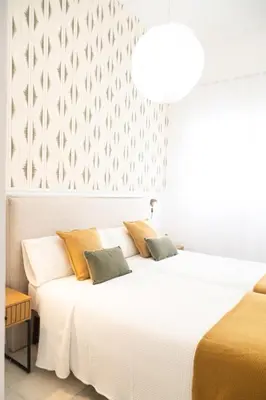 Cama o camas de una habitación en AvantiStays Pilatos