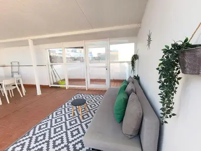 Zona de estar de Duplex San Martin ROOF TOP
