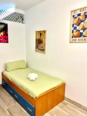 Cama o camas de una habitación en Aroca loft