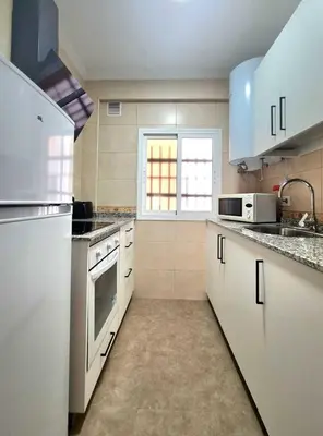 Una cocina o zona de cocina en Oasis de Santa Justa