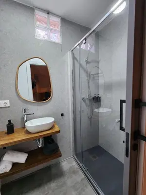 Un baño de Casa Noba