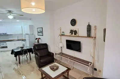 Zona de estar de Apartamento Calle Real
