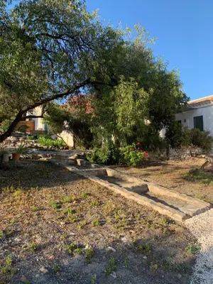 Jardín al aire libre en Casa Anita - La Almona Chica