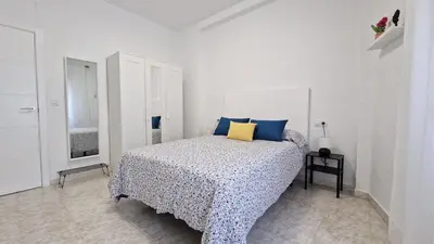 Cama o camas de una habitación en Azahar de Córdoba Apartment