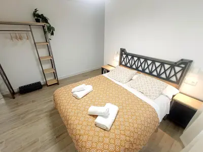 Cama o camas de una habitación en Apartamento Cordobés