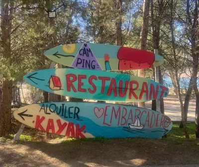 Plano de Alua Centro de Ocio - Camping Valdearenas
