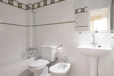 Un baño de Magno Apartments Duque Cornejo