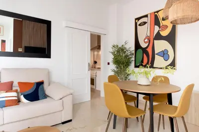 Zona de estar de Magno Apartments Duque Cornejo