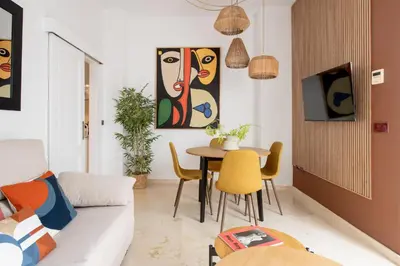 Zona de estar de Magno Apartments Duque Cornejo