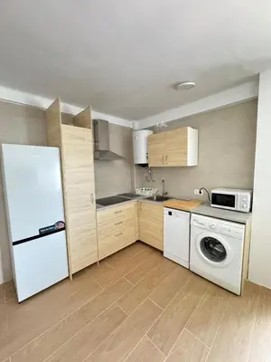 Una cocina o zona de cocina en El pisito de los Lagos