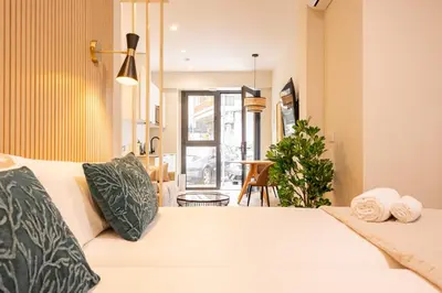 Cama o camas de una habitación en Acacias City Center by Valcambre